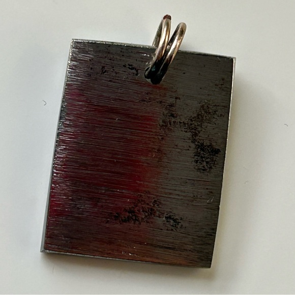 Silver Rectangular Pendant - Picture 5 of 5